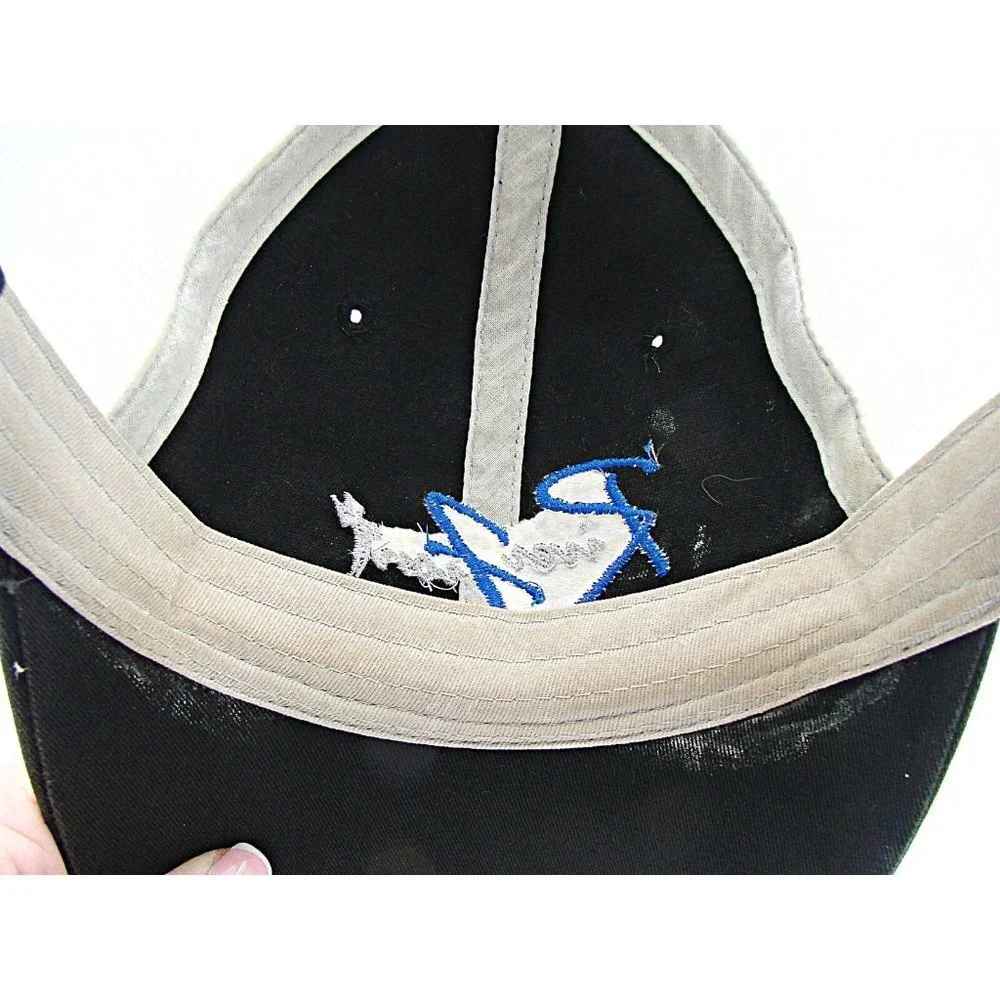 Sportsman River Front Unisex Brown Mesh Baseball Hat Cap Fishing Adjustable Size